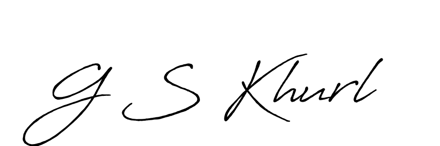 It looks lik you need a new signature style for name G S Khurl. Design unique handwritten (Antro_Vectra_Bolder) signature with our free signature maker in just a few clicks. G S Khurl signature style 7 images and pictures png