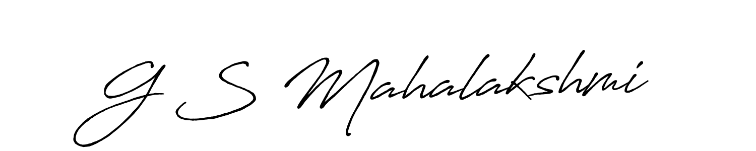 Once you've used our free online signature maker to create your best signature Antro_Vectra_Bolder style, it's time to enjoy all of the benefits that G S Mahalakshmi name signing documents. G S Mahalakshmi signature style 7 images and pictures png