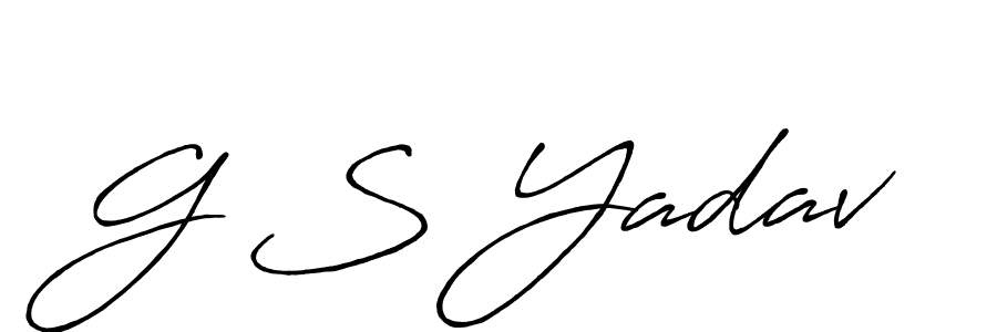 Here are the top 10 professional signature styles for the name G S Yadav. These are the best autograph styles you can use for your name. G S Yadav signature style 7 images and pictures png