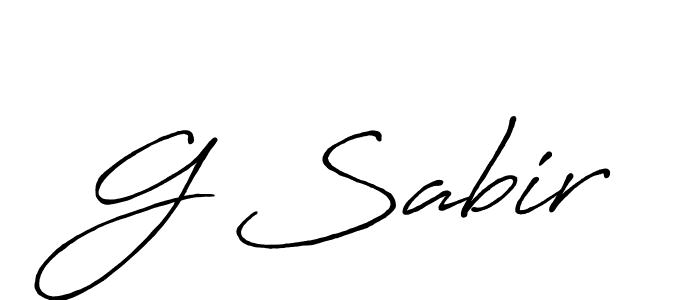 Here are the top 10 professional signature styles for the name G Sabir. These are the best autograph styles you can use for your name. G Sabir signature style 7 images and pictures png