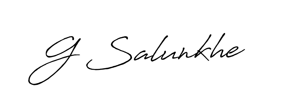 How to Draw G Salunkhe signature style? Antro_Vectra_Bolder is a latest design signature styles for name G Salunkhe. G Salunkhe signature style 7 images and pictures png