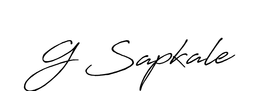 Best and Professional Signature Style for G Sapkale. Antro_Vectra_Bolder Best Signature Style Collection. G Sapkale signature style 7 images and pictures png