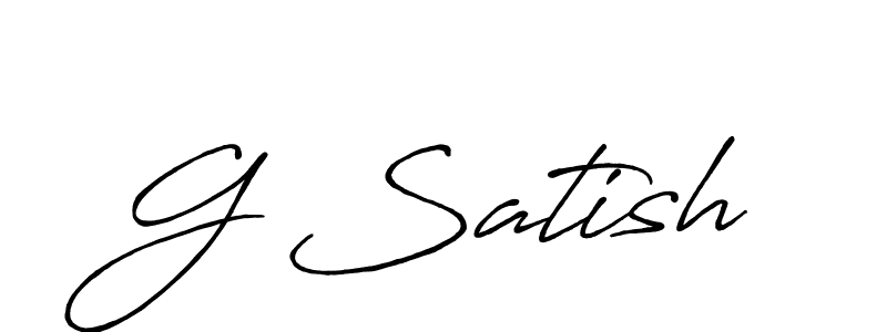How to Draw G Satish signature style? Antro_Vectra_Bolder is a latest design signature styles for name G Satish. G Satish signature style 7 images and pictures png