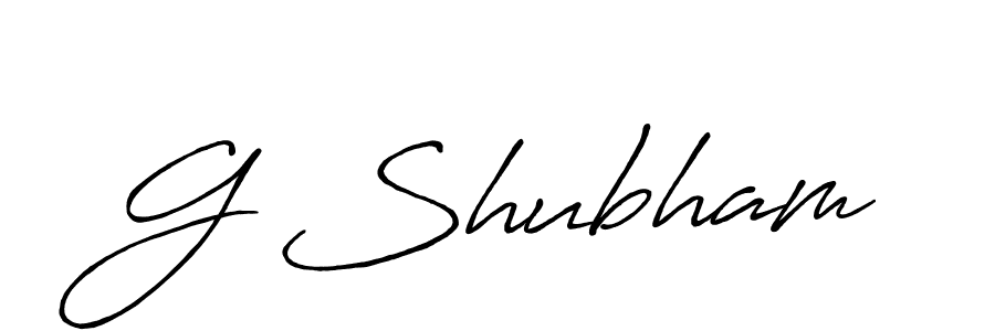 How to Draw G Shubham signature style? Antro_Vectra_Bolder is a latest design signature styles for name G Shubham. G Shubham signature style 7 images and pictures png