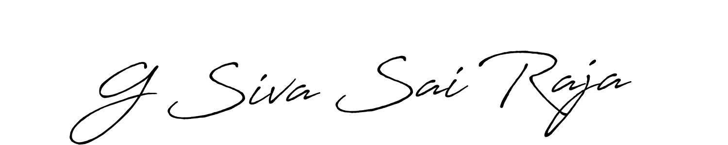 Similarly Antro_Vectra_Bolder is the best handwritten signature design. Signature creator online .You can use it as an online autograph creator for name G Siva Sai Raja. G Siva Sai Raja signature style 7 images and pictures png