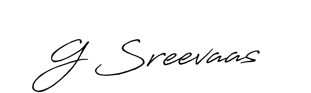 Best and Professional Signature Style for G Sreevaas. Antro_Vectra_Bolder Best Signature Style Collection. G Sreevaas signature style 7 images and pictures png