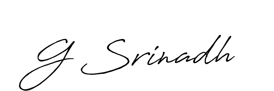 You can use this online signature creator to create a handwritten signature for the name G Srinadh. This is the best online autograph maker. G Srinadh signature style 7 images and pictures png