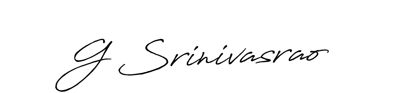 Make a short G Srinivasrao signature style. Manage your documents anywhere anytime using Antro_Vectra_Bolder. Create and add eSignatures, submit forms, share and send files easily. G Srinivasrao signature style 7 images and pictures png