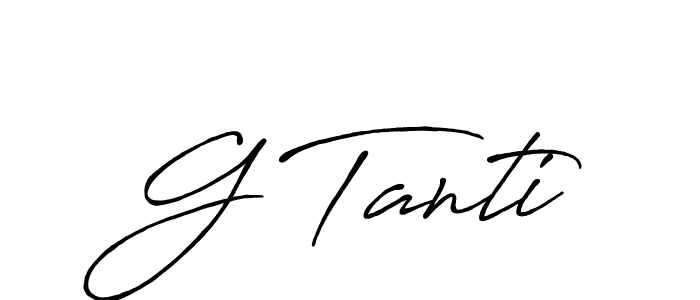 Antro_Vectra_Bolder is a professional signature style that is perfect for those who want to add a touch of class to their signature. It is also a great choice for those who want to make their signature more unique. Get G Tanti name to fancy signature for free. G Tanti signature style 7 images and pictures png