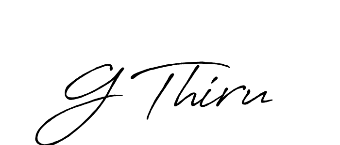 Make a short G Thiru signature style. Manage your documents anywhere anytime using Antro_Vectra_Bolder. Create and add eSignatures, submit forms, share and send files easily. G Thiru signature style 7 images and pictures png