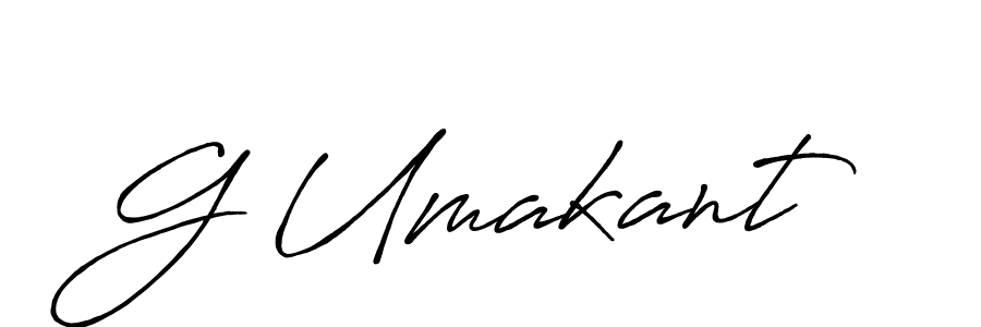 How to Draw G Umakant signature style? Antro_Vectra_Bolder is a latest design signature styles for name G Umakant. G Umakant signature style 7 images and pictures png