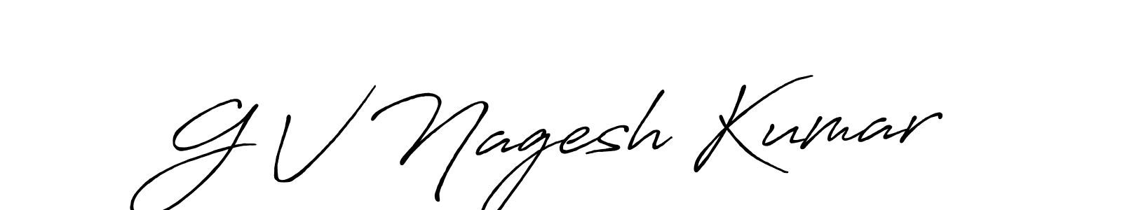 You can use this online signature creator to create a handwritten signature for the name G V Nagesh Kumar. This is the best online autograph maker. G V Nagesh Kumar signature style 7 images and pictures png