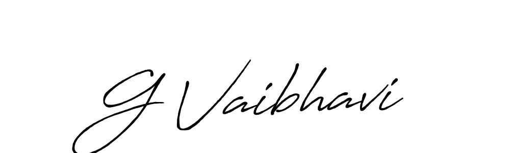 Make a beautiful signature design for name G Vaibhavi. Use this online signature maker to create a handwritten signature for free. G Vaibhavi signature style 7 images and pictures png