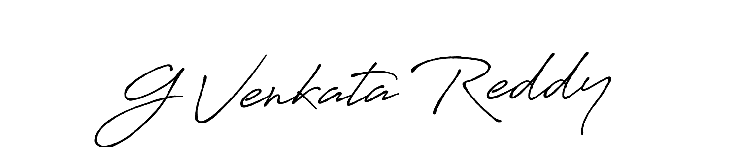 Make a beautiful signature design for name G Venkata Reddy. Use this online signature maker to create a handwritten signature for free. G Venkata Reddy signature style 7 images and pictures png