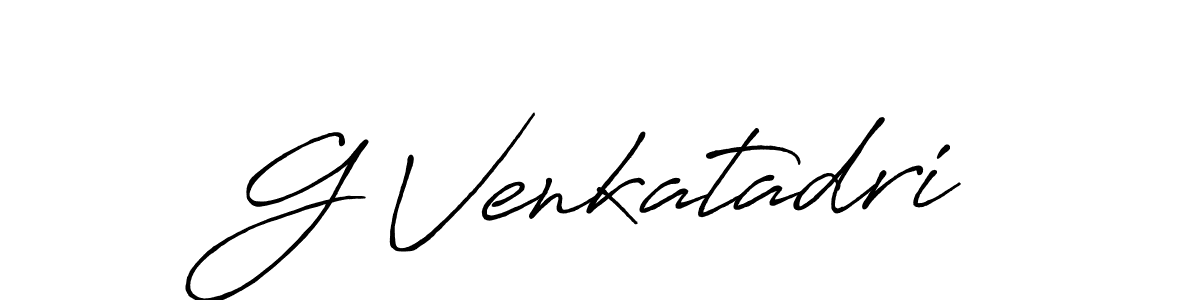 Similarly Antro_Vectra_Bolder is the best handwritten signature design. Signature creator online .You can use it as an online autograph creator for name G Venkatadri. G Venkatadri signature style 7 images and pictures png