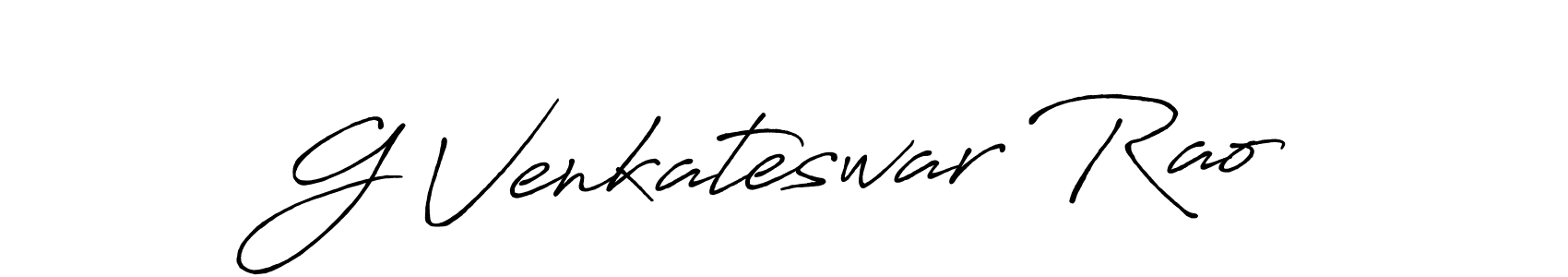 The best way (Antro_Vectra_Bolder) to make a short signature is to pick only two or three words in your name. The name G Venkateswar Rao include a total of six letters. For converting this name. G Venkateswar Rao signature style 7 images and pictures png