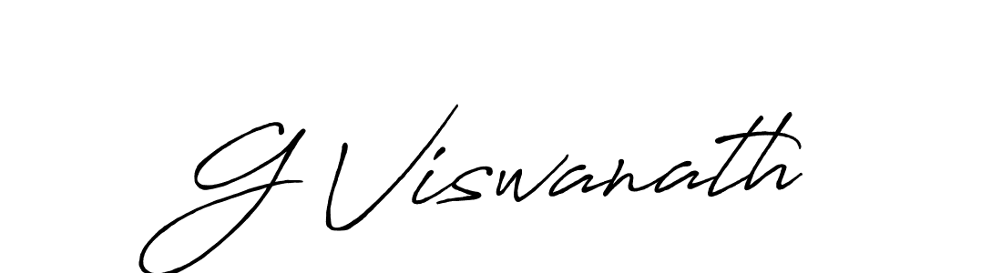 Also we have G Viswanath name is the best signature style. Create professional handwritten signature collection using Antro_Vectra_Bolder autograph style. G Viswanath signature style 7 images and pictures png