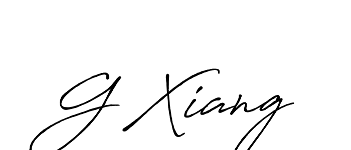 Similarly Antro_Vectra_Bolder is the best handwritten signature design. Signature creator online .You can use it as an online autograph creator for name G Xiang. G Xiang signature style 7 images and pictures png