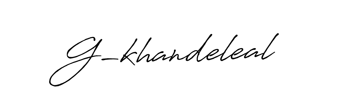 Best and Professional Signature Style for G-khandeleal. Antro_Vectra_Bolder Best Signature Style Collection. G-khandeleal signature style 7 images and pictures png