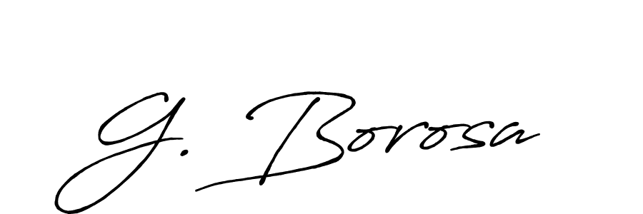 You should practise on your own different ways (Antro_Vectra_Bolder) to write your name (G. Borosa) in signature. don't let someone else do it for you. G. Borosa signature style 7 images and pictures png