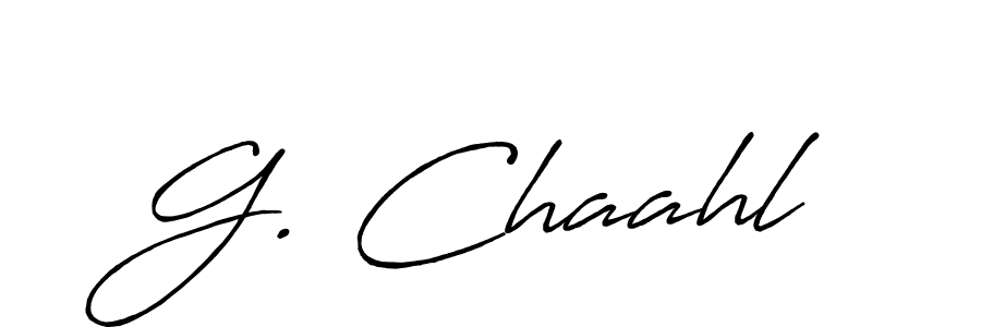 Once you've used our free online signature maker to create your best signature Antro_Vectra_Bolder style, it's time to enjoy all of the benefits that G. Chaahl name signing documents. G. Chaahl signature style 7 images and pictures png