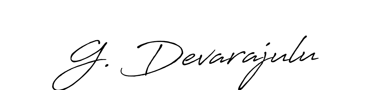 Similarly Antro_Vectra_Bolder is the best handwritten signature design. Signature creator online .You can use it as an online autograph creator for name G. Devarajulu. G. Devarajulu signature style 7 images and pictures png