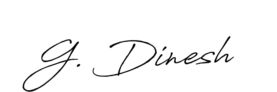 Similarly Antro_Vectra_Bolder is the best handwritten signature design. Signature creator online .You can use it as an online autograph creator for name G. Dinesh. G. Dinesh signature style 7 images and pictures png