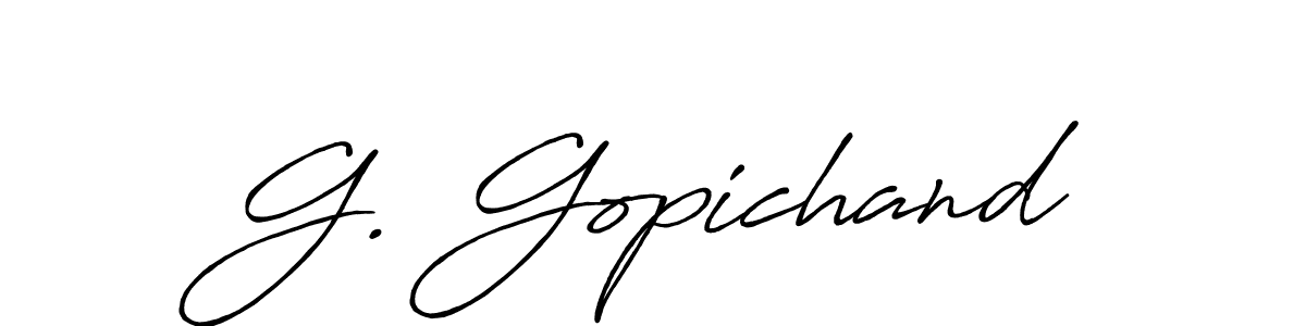 You can use this online signature creator to create a handwritten signature for the name G. Gopichand. This is the best online autograph maker. G. Gopichand signature style 7 images and pictures png