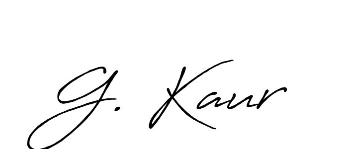 Also we have G. Kaur name is the best signature style. Create professional handwritten signature collection using Antro_Vectra_Bolder autograph style. G. Kaur signature style 7 images and pictures png