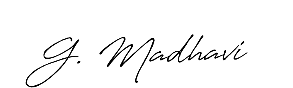 Also You can easily find your signature by using the search form. We will create G. Madhavi name handwritten signature images for you free of cost using Antro_Vectra_Bolder sign style. G. Madhavi signature style 7 images and pictures png