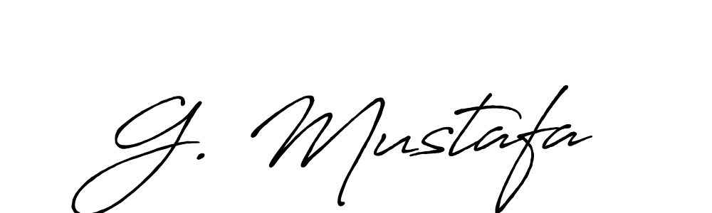 Similarly Antro_Vectra_Bolder is the best handwritten signature design. Signature creator online .You can use it as an online autograph creator for name G. Mustafa. G. Mustafa signature style 7 images and pictures png