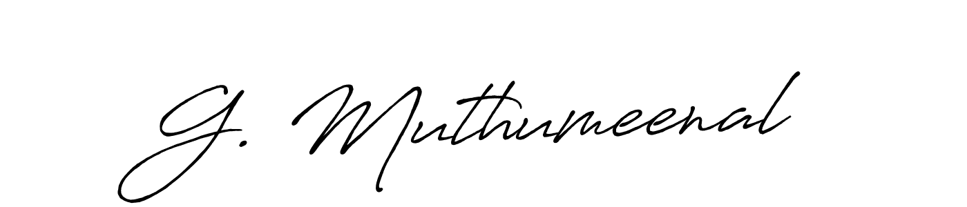 if you are searching for the best signature style for your name G. Muthumeenal. so please give up your signature search. here we have designed multiple signature styles  using Antro_Vectra_Bolder. G. Muthumeenal signature style 7 images and pictures png