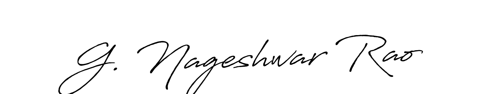 Make a beautiful signature design for name G. Nageshwar Rao. Use this online signature maker to create a handwritten signature for free. G. Nageshwar Rao signature style 7 images and pictures png