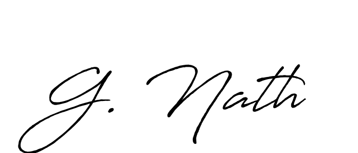 Make a beautiful signature design for name G. Nath. Use this online signature maker to create a handwritten signature for free. G. Nath signature style 7 images and pictures png