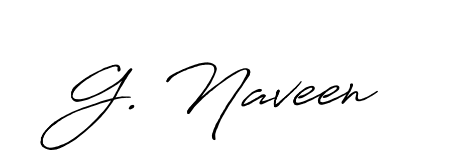 Also You can easily find your signature by using the search form. We will create G. Naveen name handwritten signature images for you free of cost using Antro_Vectra_Bolder sign style. G. Naveen signature style 7 images and pictures png