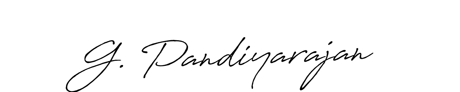 G. Pandiyarajan stylish signature style. Best Handwritten Sign (Antro_Vectra_Bolder) for my name. Handwritten Signature Collection Ideas for my name G. Pandiyarajan. G. Pandiyarajan signature style 7 images and pictures png