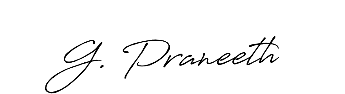 This is the best signature style for the G. Praneeth name. Also you like these signature font (Antro_Vectra_Bolder). Mix name signature. G. Praneeth signature style 7 images and pictures png