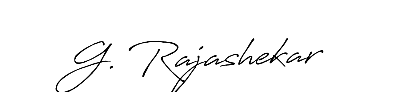 Also we have G. Rajashekar name is the best signature style. Create professional handwritten signature collection using Antro_Vectra_Bolder autograph style. G. Rajashekar signature style 7 images and pictures png