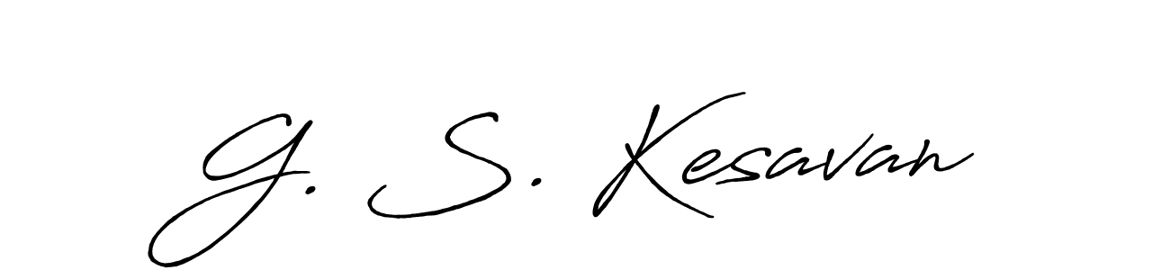 Make a short G. S. Kesavan signature style. Manage your documents anywhere anytime using Antro_Vectra_Bolder. Create and add eSignatures, submit forms, share and send files easily. G. S. Kesavan signature style 7 images and pictures png
