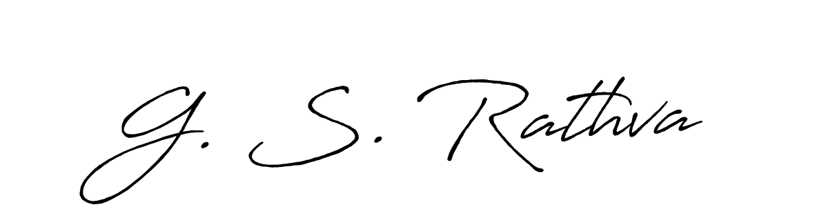 Make a beautiful signature design for name G. S. Rathva. Use this online signature maker to create a handwritten signature for free. G. S. Rathva signature style 7 images and pictures png