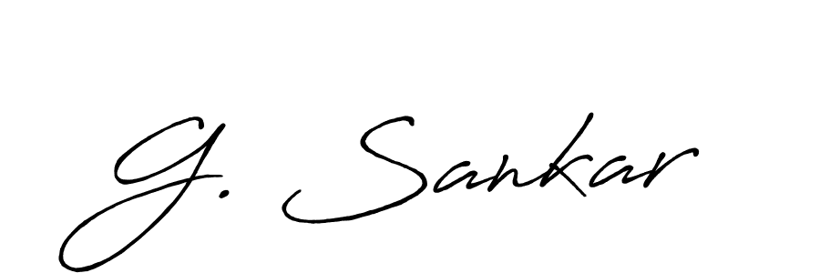 Also You can easily find your signature by using the search form. We will create G. Sankar name handwritten signature images for you free of cost using Antro_Vectra_Bolder sign style. G. Sankar signature style 7 images and pictures png