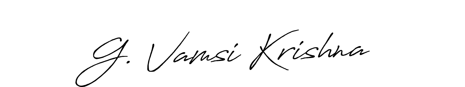 This is the best signature style for the G. Vamsi Krishna name. Also you like these signature font (Antro_Vectra_Bolder). Mix name signature. G. Vamsi Krishna signature style 7 images and pictures png