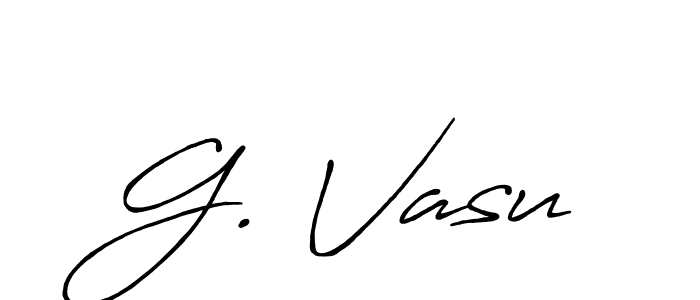 Make a beautiful signature design for name G. Vasu. Use this online signature maker to create a handwritten signature for free. G. Vasu signature style 7 images and pictures png