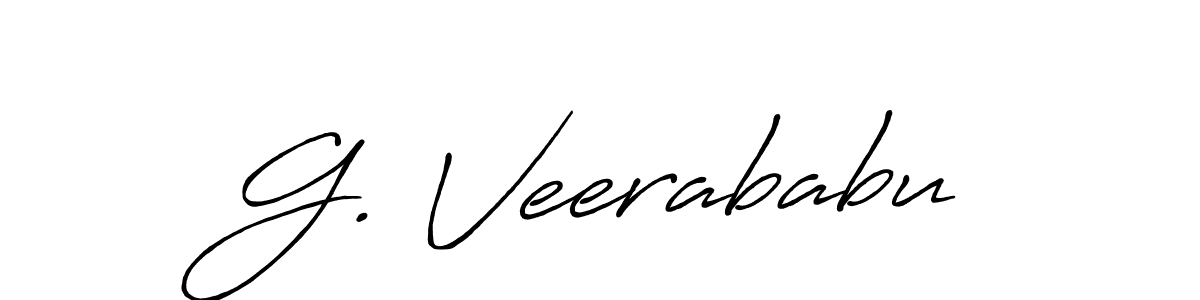 Here are the top 10 professional signature styles for the name G. Veerababu. These are the best autograph styles you can use for your name. G. Veerababu signature style 7 images and pictures png