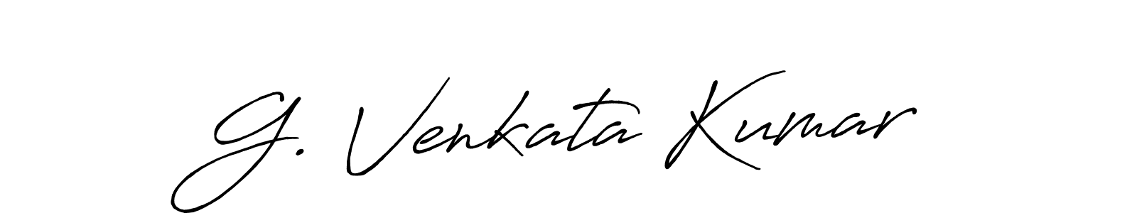 Similarly Antro_Vectra_Bolder is the best handwritten signature design. Signature creator online .You can use it as an online autograph creator for name G. Venkata Kumar. G. Venkata Kumar signature style 7 images and pictures png