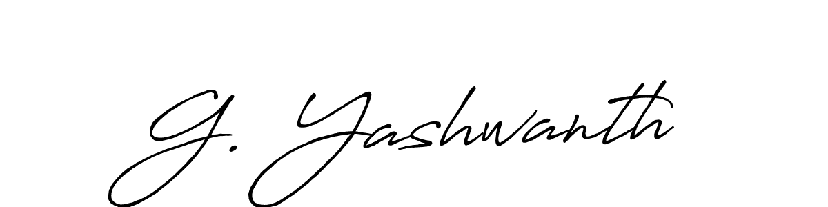 if you are searching for the best signature style for your name G. Yashwanth. so please give up your signature search. here we have designed multiple signature styles  using Antro_Vectra_Bolder. G. Yashwanth signature style 7 images and pictures png