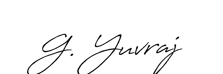 This is the best signature style for the G. Yuvraj name. Also you like these signature font (Antro_Vectra_Bolder). Mix name signature. G. Yuvraj signature style 7 images and pictures png