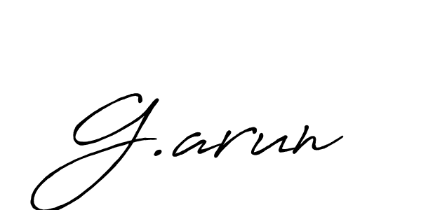 Make a beautiful signature design for name G.arun. Use this online signature maker to create a handwritten signature for free. G.arun signature style 7 images and pictures png