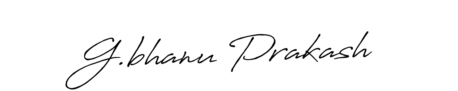 Also You can easily find your signature by using the search form. We will create G.bhanu Prakash name handwritten signature images for you free of cost using Antro_Vectra_Bolder sign style. G.bhanu Prakash signature style 7 images and pictures png