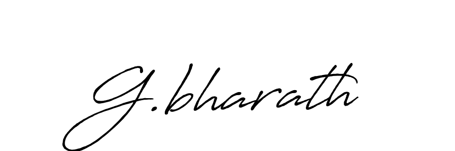 You should practise on your own different ways (Antro_Vectra_Bolder) to write your name (G.bharath) in signature. don't let someone else do it for you. G.bharath signature style 7 images and pictures png